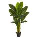 Silk Plant Nearly Natural 4 Triple Stalk Banana Tree (Real Touch)