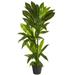 Silk Plant Nearly Natural 3 Dracaena Artificial Plant (Real Touch)