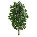 Silk Plant Nearly Natural 4 Single Ficus Artificial Tree (No Pot)