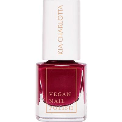 Kia-Charlotta Vegan Nagellack Super Powers 5 ml Dunkelrot Damen Image
