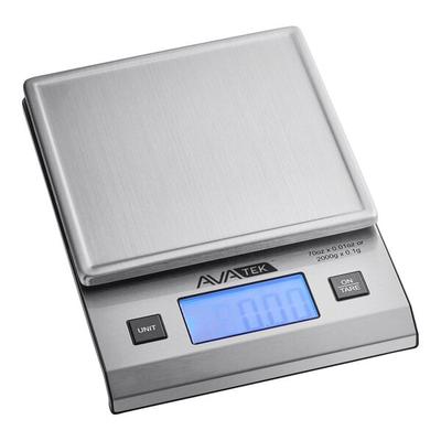 AvaTek PPC2000G 2000 Gram Slim Digital Portion Control Scale