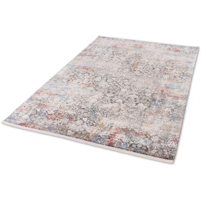 Teppich ASTRA "Gravina 231", bunt (multi), B:160cm H:8mm L:230cm, Kunstfaser, Viskose, Teppiche, seidiger Schimmer durch Viskose, Hoch Tief Struktur, Wohnzimmer Image