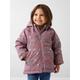 Outdoorjacke NAME IT "NMFMAXI JACKET FOIL AOP NOOS" Gr. 104, rosa (wistful mauve) Mädchen Jacken Regenjacken