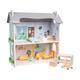 Owl & Fox Wooden Dolls House, Two Storey Traditional Open Fronted Dolls House with Furniture & Accessories, Sustainably Sourced, Imaginative Role Play For Boys and Girls Ages 3+