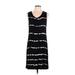 Marc New York by Andrew Marc Performance Casual Dress - Shift: Black Stripes Dresses - Women's Size X-Large