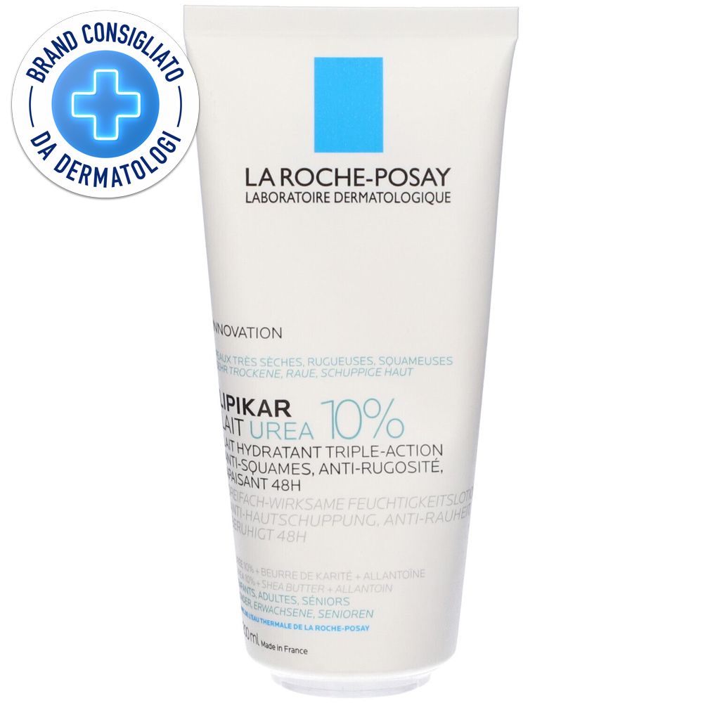 La Roche-Posay Lipikar Latte Urea 10% 200ml Lozione Idratante per pell