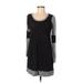 Jessica Simpson Casual Dress - Sweater Dress: Gray Marled Dresses - Women's Size Medium