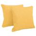 Darby Home Co Menzies Outdoor 17" Pillow Cover & Insert Polyester/Polyfill blend in Yellow | Wayfair DBHC6221 27711681