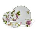 Portmeirion Portmeirion Roses 16-Pc Set Roses Porcelain/Ceramic in Green/Pink/White | Wayfair 806658