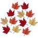 PMU Thanksgiving Autumn Leaf Assortment Artificial Fall Leaves Decor Harvest Colored (12/pkg) Pkg/1 | Wayfair 111-43821