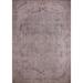 Brown 60 x 59 x 0.4 in Area Rug - Joss & Main Jillette Area Rug w/ Non-Slip Backing Microfiber | 60 H x 59 W x 0.4 D in | Wayfair