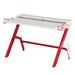 Latitude Run® Nikt Desk Wood/Metal in Red | 32.41 H x 48.41 W x 25.06 D in | Wayfair A37DC1EE40494AB69E814B644CE351CC