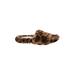 J/Slides Mule/Clog: Brown Leopard Print Shoes - Women's Size 9 - Round Toe