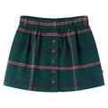 vidaXL Kids' Skirt Dark Green 104