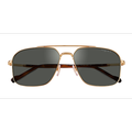 Unisex s aviator Gold Metal Prescription sunglasses - Eyebuydirect s Vogue Eyewear VO4289S