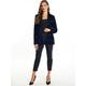 Faina Blazer mit Pailletten Damen blau, L