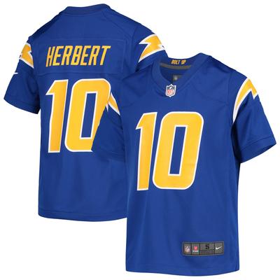 Nike Justin Herbert Royal Los Angeles Chargers Spieltrikot für Jugendliche Image