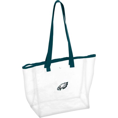 Transparente Einkaufstasche mit Philadelphia Eagles Stadium-Motiv