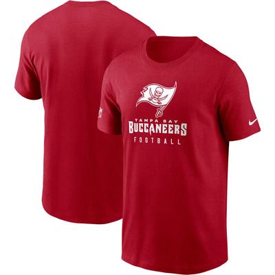 Rotes Nike Tampa Bay Buccaneers Sideline Performance-T-Shirt für Herren Image