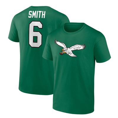 DeVonta Smith Kelly Green Philadelphia Eagles Alternate Icon Spielername & Nummer T-Shirt für Herren Image