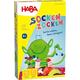 HABA 1306992001 - Socken Zocken, Karten wühlen, Paare schnappen, Reaktionsspiel, Kinderspiel - Haba