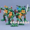 4pcs TMNT Action Figure Anime Teenage Mutant Ninja Turtle Figuras Toys NECA PVC Collection Model