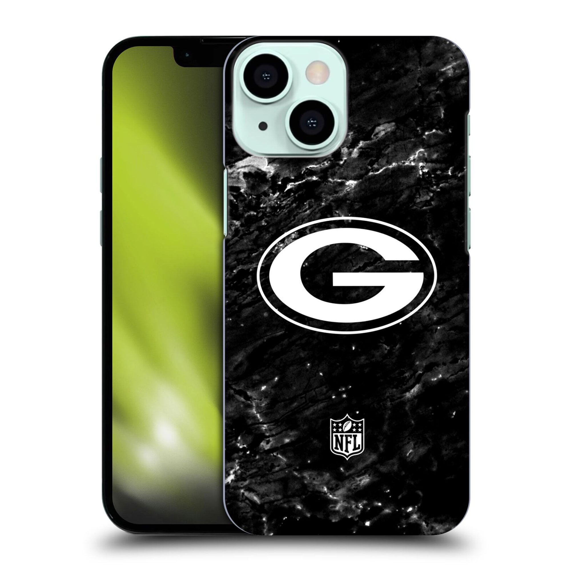 Coque Green Bay Packers dure en marbre Shell - iPhone