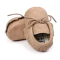 10 Color Baby Shoes Newborn Infant Boy Girls Shoes Baby Classical Lace-up Tassels Suede Baby