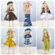 Mode 30cm Puppe Kleid Set 1/6 bjd Puppe Outfit wechselnde Kleidung Lolita Kleid Uniform Accessoires