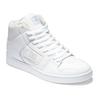 Sneaker DC SHOES "Manteca 4 Hi", Gr. 9(42), weiß (weiß, weiß, battleship), 51.34% Leder, 48.66% Synthetikmaterial, Schuhe