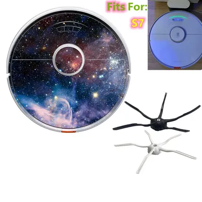 Roboter Staubsauger Seite Pinsel Aufkleber Film passt für Roborock S7 Robotic Staubsauger Pinsel Image