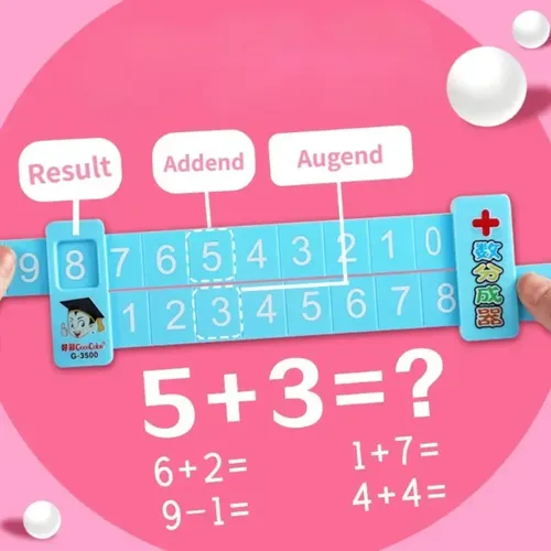 Mathematische Zersetzung spielzeuge für Kinder Früh pädagogik Mathematik Addition und Subtraktion