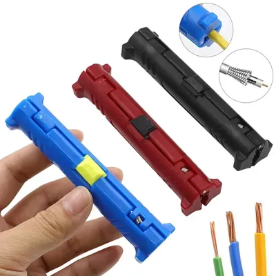 Draht Demolisher Universal Elektrische Abisolierzange Stift Draht Kabel Stift Cutter Rotary Koaxial Cutter Abisolieren Maschine Zangen Werkzeug