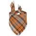 2PCS Christmas Dog Bandanas with Tassels Edges Stylish Plaid Dog Christmas Scarf Bib Plaid Bandanas for Medium Large Dogs Tassel Plaid Dog Triangle Scarf Dog Saliva Scarf Dog Scarf Pet Accessories