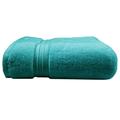 Drap de bain pur coton vert 100x150