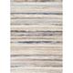 Tapis Scandinave Moderne Blanc/Gris/Bleu 120x170