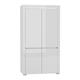 Armoire 2 portes LED inclus stratifiés blanc