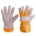 Durable Wear-resistant Safety Protection Non-Slip Safety Gloves Welder Work Gloves Leather Working Gloves Cowhide Welding Gloves