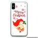 Santa Clause Case Merry Christmas Gift White Hard Rubber Custom Case Cover For iphone 15 Pro Max Plus 14 13 Mini