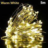 SUKIY Usb Led Light String Rice Wire Copper String Fairy Lights Party Decor Gift