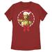 Women's Mad Engine Red Star Wars: Rise of Skywalker C3P0 Candy Cane Graphic T-Shirt