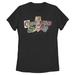 Women's Mad Engine Ralphie Black A Christmas Story Pop Graphic T-Shirt