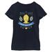Girl's Youth Mad Engine Navy Star Wars C3P0 Happy Hanukkah Graphic T-Shirt