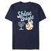 Men's Mad Engine BB-8 Navy Star Wars Shine Bright Menorah Graphic T-Shirt