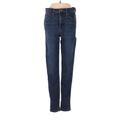 Madewell Jeans - Super Low Rise: Blue Bottoms - Women's Size 27