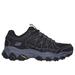 Skechers Men's After Burn M.Fit 2.0 Sneaker | Size 10.0 Extra Wide | Black/Charcoal | Leather/Synthetic/Textile