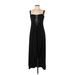 R&M Richards Casual Dress - High/Low: Black Dresses - Women's Size 12