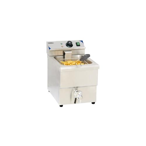 Fritteuse 8L mit Ablasshahn CFEV8 Casselin