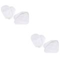 POPETPOP 8 Pcs Wax Cotton Mitts Thermal Insulation Gloves Wax Care Mittens Wax Sock Pro Cozies Liners Wax Tanning Mitt Wax Dip Paraffin Wax Bath Cloth Cotton Gloves Major White Hand Cover