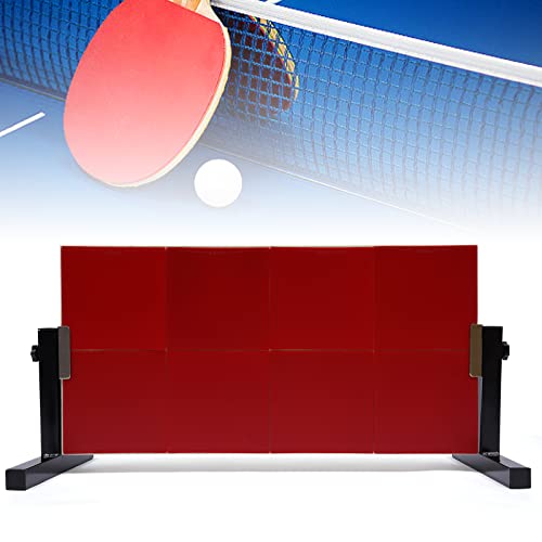 Table Tennis Rebound Board, Ping Pong Rebounder Board Vertical Table Tennis Return Board, Self Training Equipment Ping Pong Sparring Return Board for Indoor Training Equipment, 66.5 x 33.5 cm
